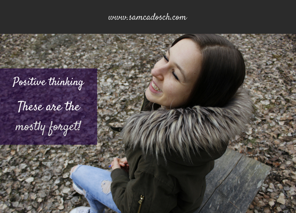 Sam Cadosch - Positive thinking, think, positive, impacts, positive impact - cover