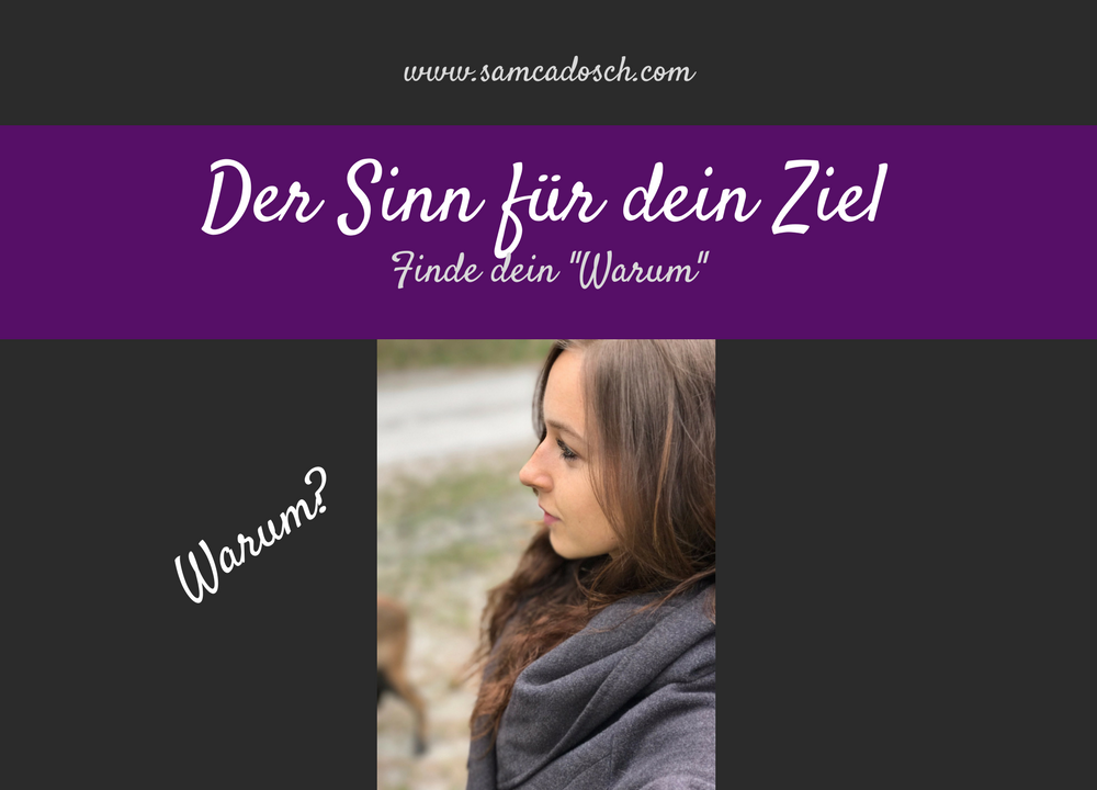 Sam Cadosch - Sinn, Ziel, Traum, Sinn finden, Sinn geben, Ziel erreichen
