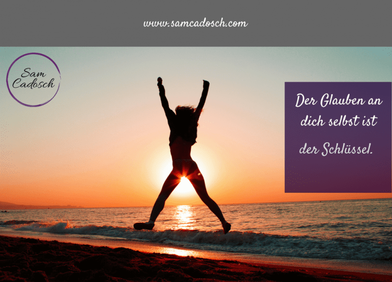 Sam Cadosch - Glaube an dich, glauben, du, stark, Stärke - cover