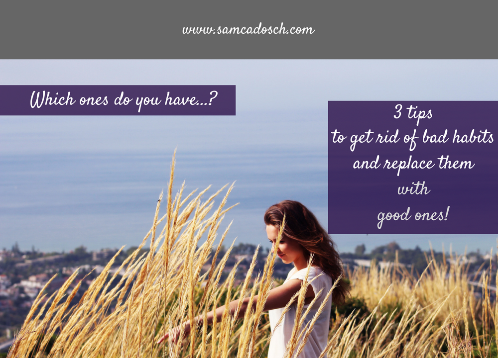 Sam Cadosch - Habits, new, old, good, cover