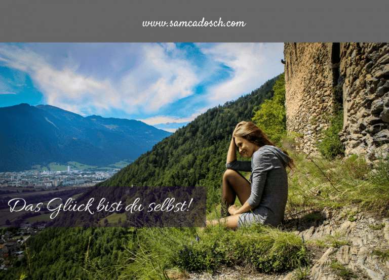 Sam Cadosch - Das Glück bist du selbst, Glück, du, selbst, glücklich, cover